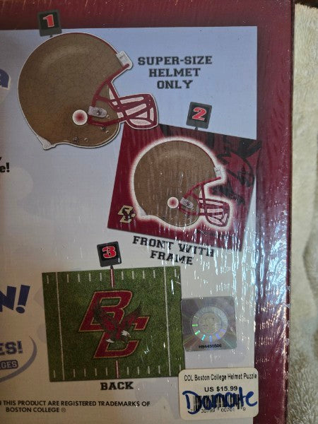 Boston College Eagles 3 in 1 TRI-a-puzzle Jigsaw Puzzle 350 Pc Late For The Sky