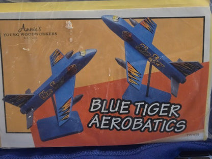 ANNIES YOUNG WOODWORKERS BLUE TIGER AEROBATICS COMPLETE KIT NEW SEALED YWW35 (Copy) (Copy) (Copy)