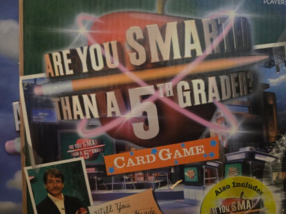 Are You Smarter Than A 5th Grader Card Game New Sealed Tin Lunchbox Style 2007