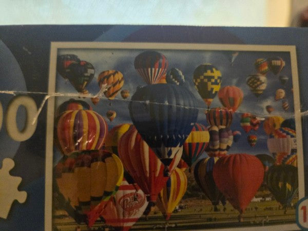 Colorluxe 1000 Piece Jigsaw Puzzle - Up, Up and Away! Albuquerque Balloons New Sealed