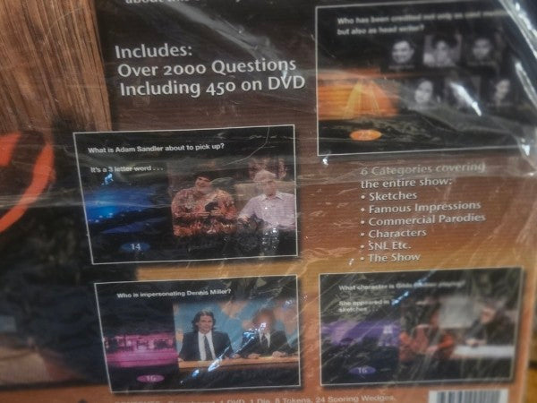 PARKER BROTHERS TRIVIAL PURSUIT SNL SATURDAY NIGHT LIVE DVD EDITION 30 SEASONS NEW SEALED