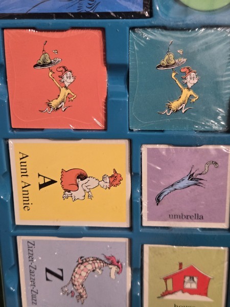 Dr. Seuss 4-Game Treasury - University Games (2003) - NEW/SEALED PIECES
