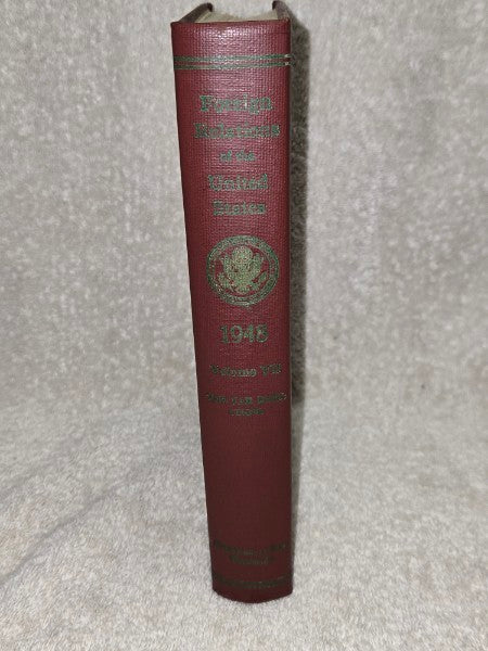 Foreign Relations of the United States, 1948. Volume VII: The Far East: China