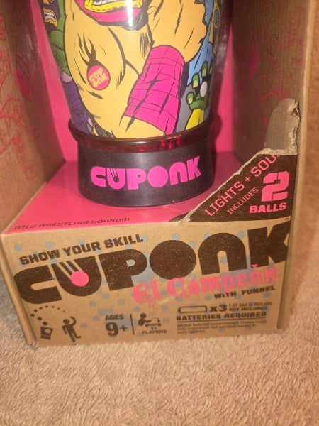 Hasbro Cuponk El Campeón Special Edition - Luchador Wrestling Theme - Trick Shot