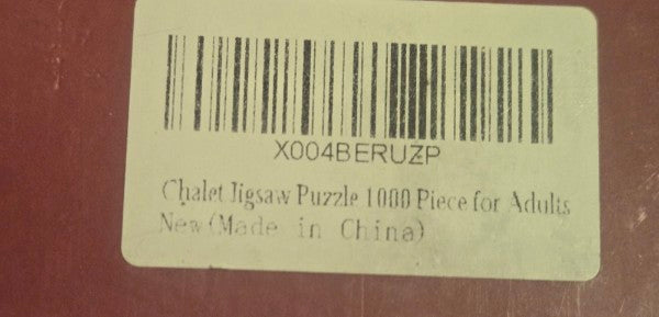 Cheerful Chalet Advent Calendar Jigsaw Puzzle 1000 Piece Christmas 24 Days NEW Sealed
