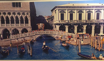 Venice Doge's Palace & Bridge of Sighs 750-Piece Panoramic Jigsaw Puzzle New