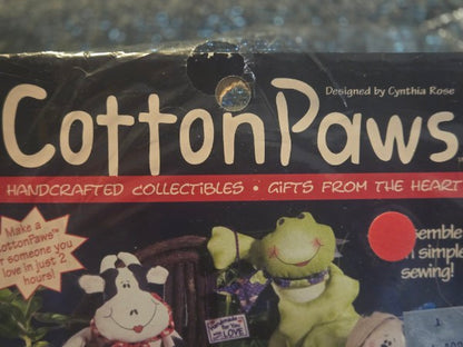 Vtg Dimensions Cotton Paws Handcrafted Collectibles Belle (Cow) 62119 Sewing Kit