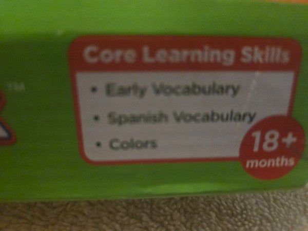 LeapFrog Learning Friends 100 Words Book -Bilingual (English/Spanish) New In Box