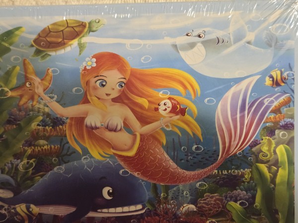 Aoumi Mermaid Jigsaw Puzzle - 100 Pieces -New & Sealed - Colorful Undersea Scene
