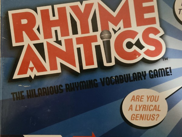 Rhyme Antics The Hilarious Rhyming Vocabulary Game Party Game Factory Sealed