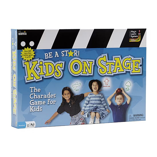 Be a star! Kids On Stage Charades Game For Kids Board - Game Play N Learn System New Sealed!