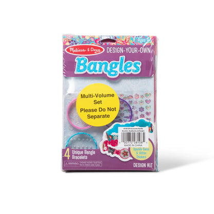 Melissa & Doug Design-Your-Own Jewelry-Making Kits - Bangles, Headbands, and Bracelets 4* new sealed