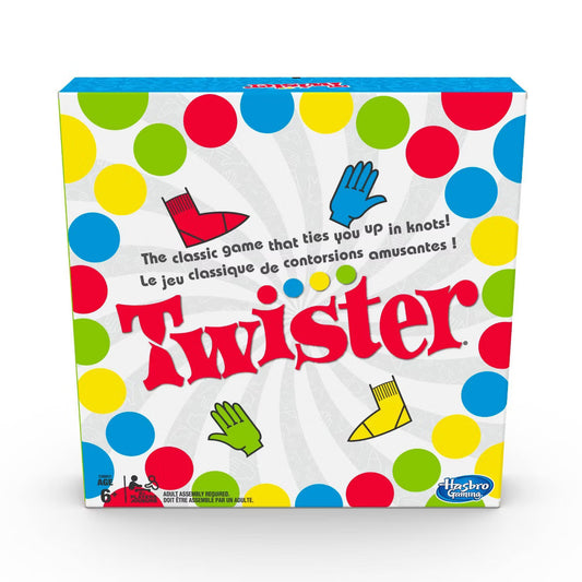 Hasbro Games Twister- The Classic Game That Ties You Up In Knots. Brand New Factory Sealed