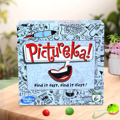 Hasbro Pictureka! Find It Fast Find It First Family Party Picture Hunting Game New Sealed.