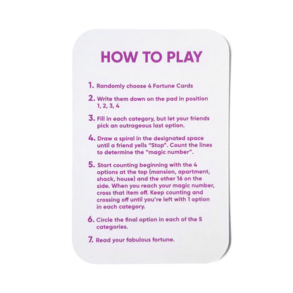 MASHup: The Classic Fortune-Telling Game, Reimagined! 🔮