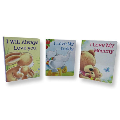 I Love You Baby's First Books - I Love my Mommy, I Love My Daddy & I Will Always Love You. Hardcover