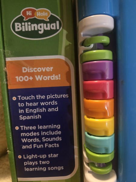 LeapFrog Learning Friends 100 Words Book -Bilingual (English/Spanish) New In Box