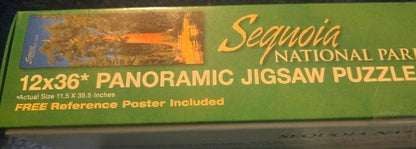 Sequoia National Park Panoramic Jigsaw Puzzle 500+ Pc General Sherman Tree NEW sealed