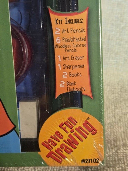 General Pencil Co. Matthew Luhn Cartoon Animation Flipbook Kit - New & Sealed