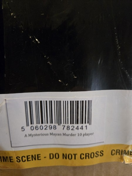 A MYSTERIOUS MAYAN MURDER-MURDER MYSTERY DINNER PARTY GAME FOR 10 PLAYERS RED HERRING GAMES