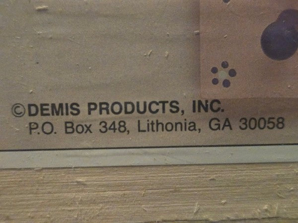 VINTAGE Demis Products Three Sisters Mini Hang-Up Die-Cut Wood Craft Kit #008667 NEW SEALED!