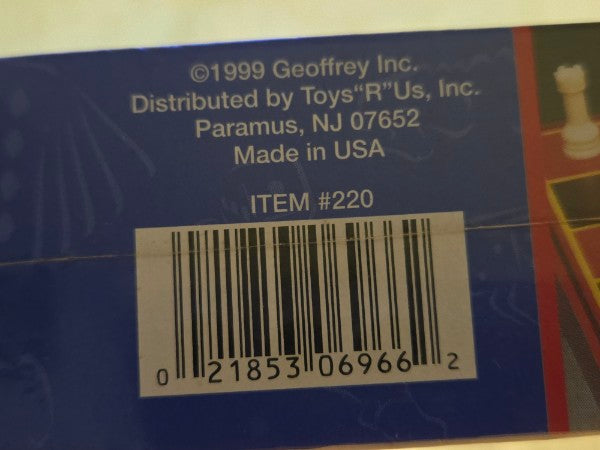 Share Vtg 1999 Pavilion Chess Game Factory Sealed Toys R Us Staunton Pieces Item 220