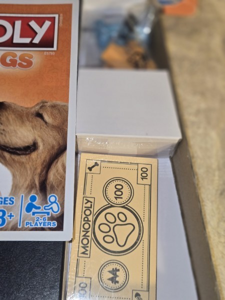 Monopoly Cats vs. Dogs Board Game - Open Box / Sealed Components