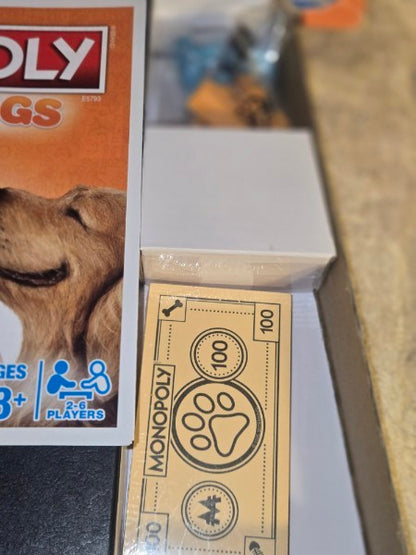 Monopoly Cats vs. Dogs Board Game - Open Box / Sealed Components