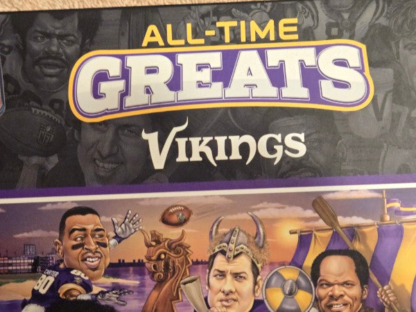 Minnesota Vikings NFL All-Time Greats 500-Piece Jigsaw Puzzle - MasterPieces