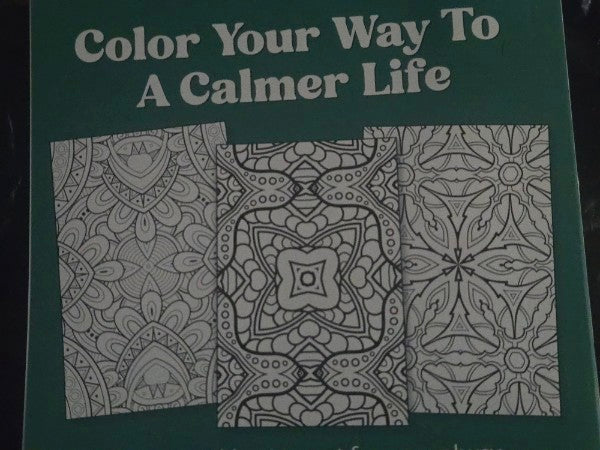 Adult Coloring Book Mindful Moments Volume 8: Stress Relief, Mindfulness, Mandalas, Nature [BRAND NEW/LIKE NEW]