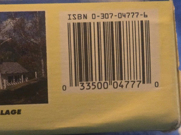 Vintage Golden 1000 Piece Puzzle Festive Village New England Covered Bridge NEW Sealed