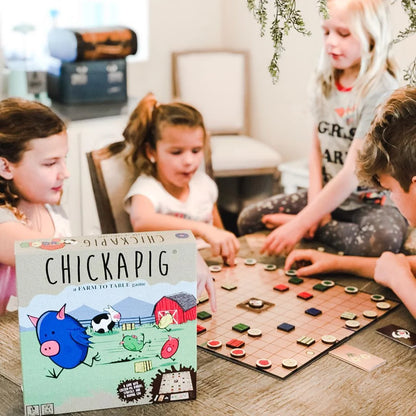 Buffalo Games Chickapig Strategic Family Board Game 2-4 Players Ages 8+ NEW SEALED
