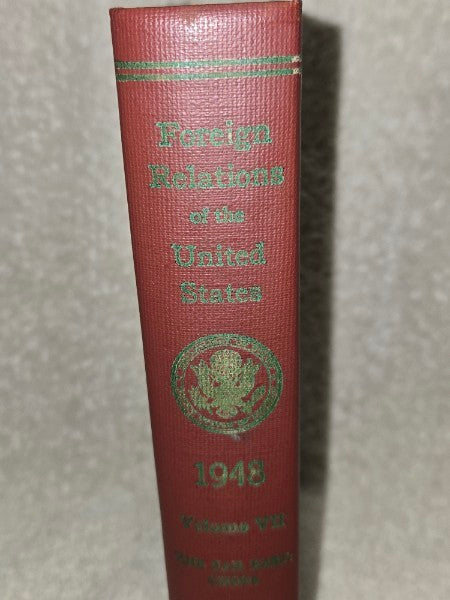 Foreign Relations of the United States, 1948. Volume VII: The Far East: China
