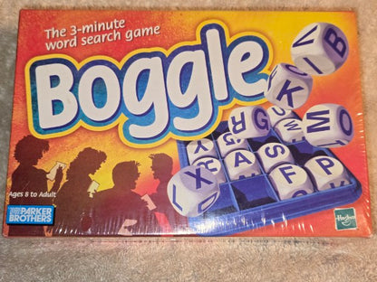 1999 Boggle Game Parker Brothers Factory Sealed Nos Vintage 90s Classic Word Game