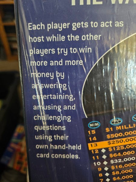 Who Wants To Be A Millionaire Board Game (1st Edition) - Factory Sealed (2000)
