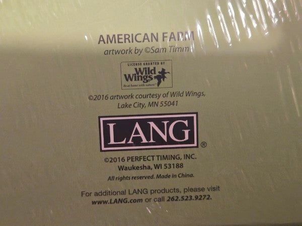 LANG American Farm Panoramic Puzzle 750 Piece Sam Timm Over 3 Feet Wide NEW