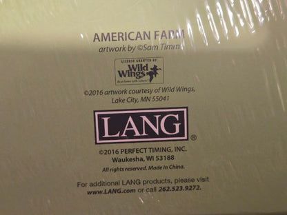 LANG American Farm Panoramic Puzzle 750 Piece Sam Timm Over 3 Feet Wide NEW