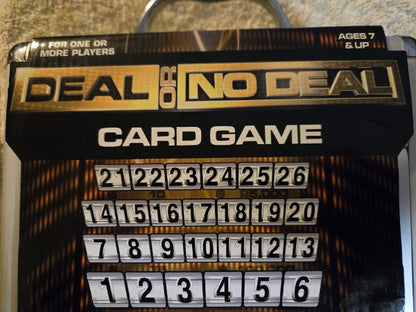 Deal or No Deal Card Game Collector's Metal Briefcase Edition Brand New Factory Sealed