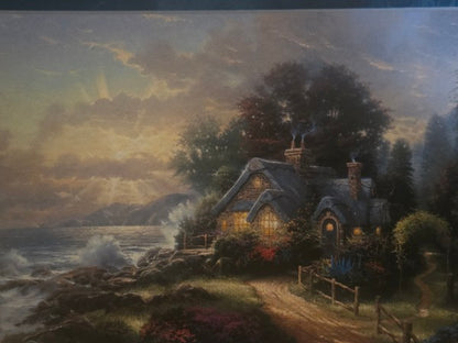 Thomas Kinkade Painter of Light 3 Full Size Jigsaw Puzzle Set 3500-1 Factory Sealed