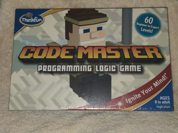 Share ThinkFun CODE MASTER Programming Logic Game | Brand New Factory Sealed STEM Solo