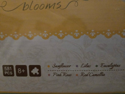 Rowood Wooden Flower Bouquet 3D Puzzle Kit TW01H Robotime 581 Pcs Sealed