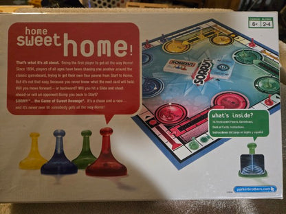 SORRY! Board Game – Factory Sealed Brand New 2005 Edition Parker Brothers Hasbro