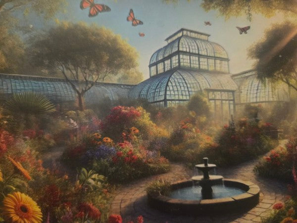 Share NEW Saintilway Productions 1000 Piece Jigsaw Puzzle "Botanical Garden" Sealed