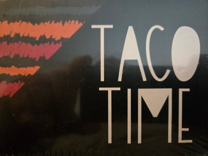 Pink Sky Taco Time 500 Piece Shaped Jigsaw Puzzle Factory Sealed Foodie Novelty