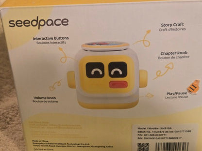 Share Seedpace Interactive Player Starter Set - Screen-Free Storyteller - Model XHS10A