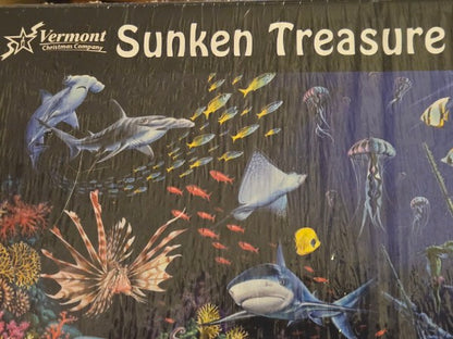 Vermont Christmas Co Sunken Treasure 1000 Piece Jigsaw Puzzle Mark Gregory NEW