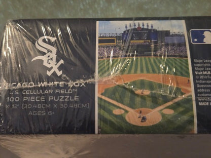 Vintage Chicago White Sox U.S. Cellular Field 100 Piece Puzzle Factory Sealed 2010 Fundex