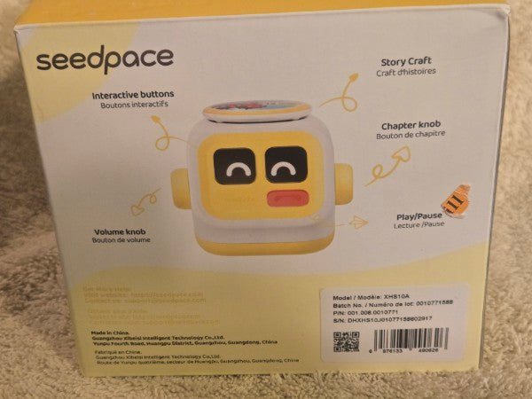 Share Seedpace Interactive Player Starter Set - Screen-Free Storyteller - Model XHS10A