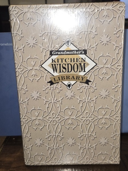 2002 GRANDMOTHERS KITCHEN WISDOM LIBRARY 4 BOOK SET DR MYLES H BADER NEW SEALED
