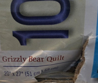 Bits & Pieces 1000 Pc Jigsaw Puzzle Grizzly Bear Quilt Art Nancy Cawdrey Sealed